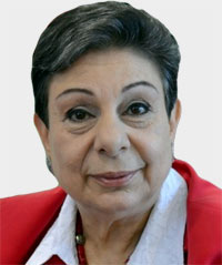 حنان عشراوي: الإدارة الأميركية أثبتت أنها تستخدم الابتزاز أداة ضغط لتحقيق مآرب سياسية