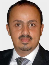 معمر الإرياني: لا سلام مع الميليشيات طالما بقيت قادرة على حمل السلاح