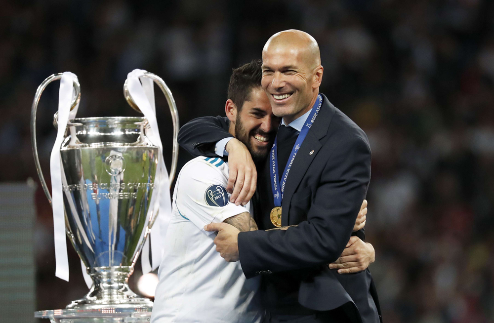فاز 3 مرات بدوري أبطال أوروبا