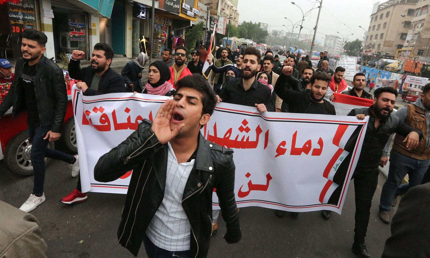 حناجر تطالب بمحاسبة المجرمين 