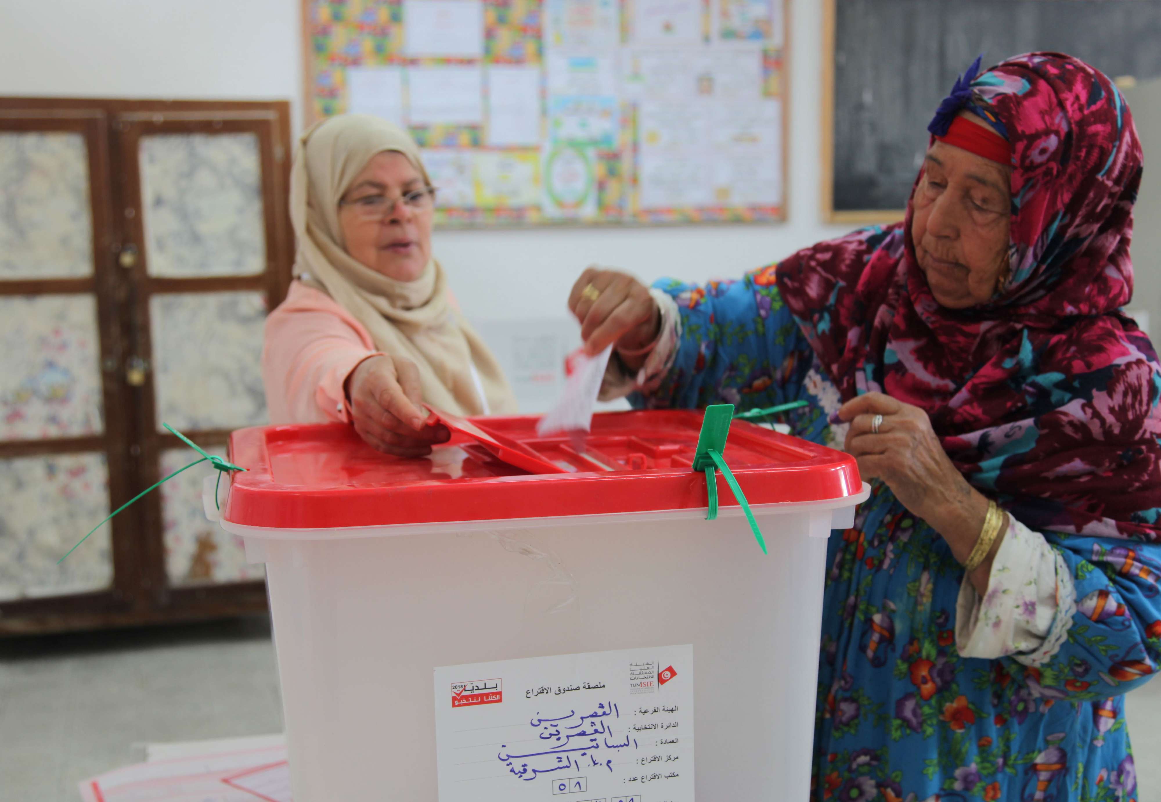 نسبة الإقبال ضعيفة