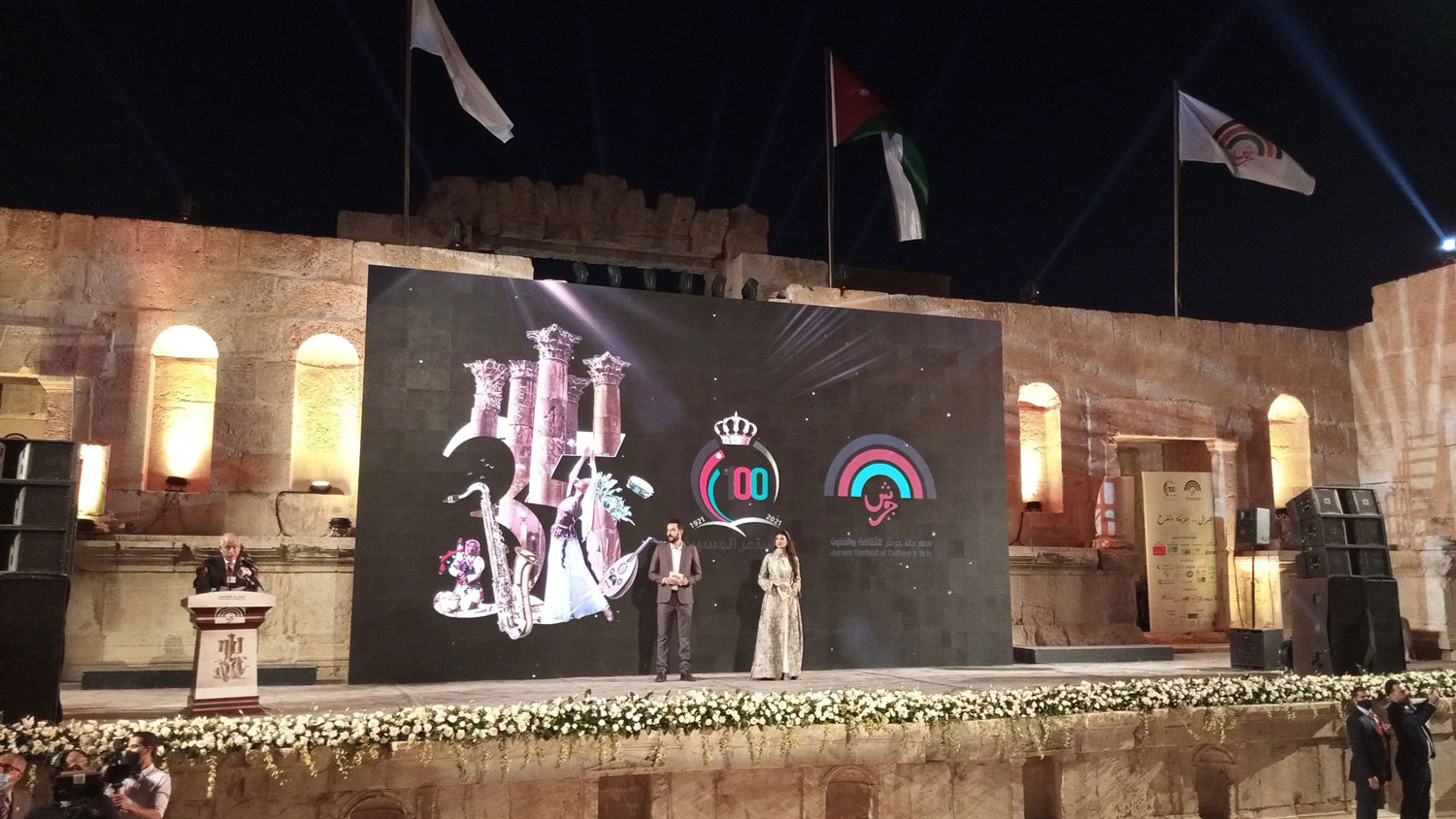 مهرجان جرش للثقافة والفنون يعود في نسخته الخامسة والثلاثين مزينا ليالي الأردن