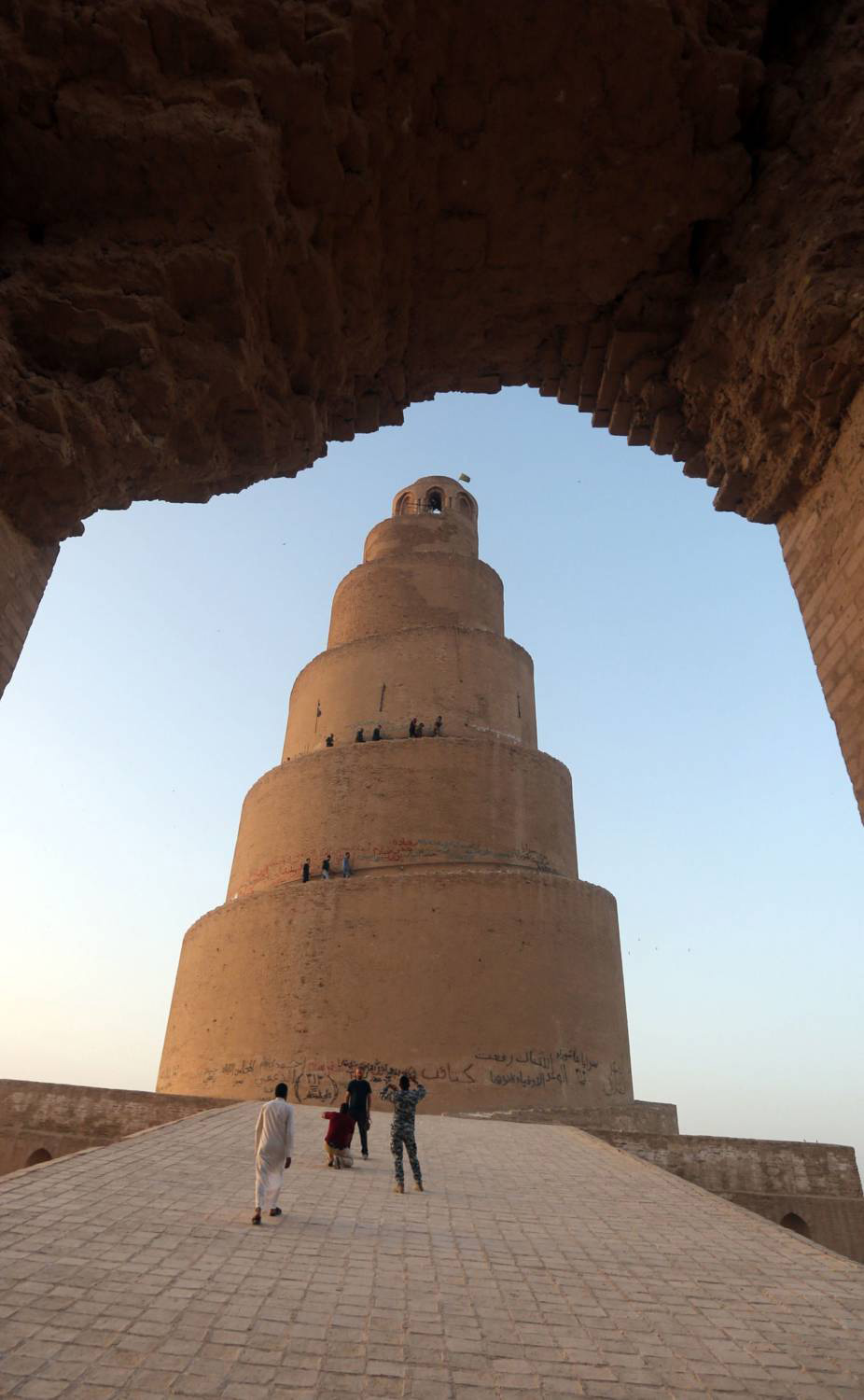 أثر عباسي شامخ