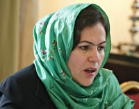 فوزية كوفي: سنبذل قصارى جهدنا للحفاظ على وجود المرأة في المجتمع وفي الحياة السياسية والاجتماعية