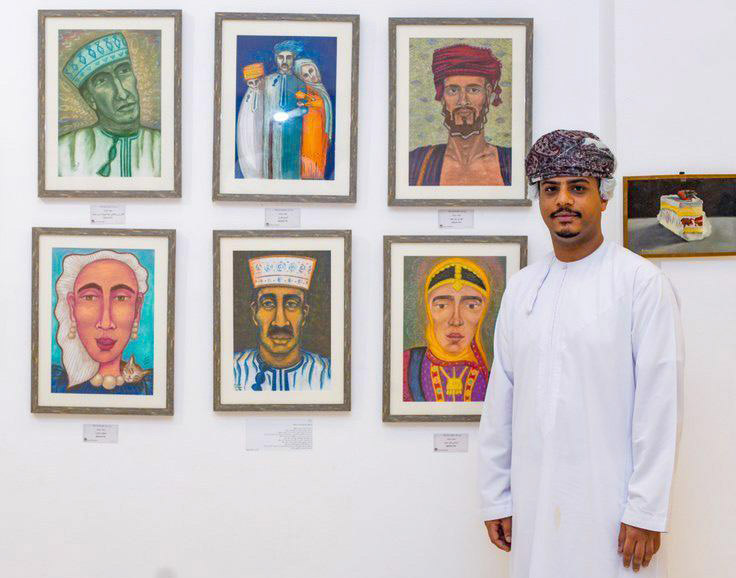 مجموعة من الأعمال الفنية