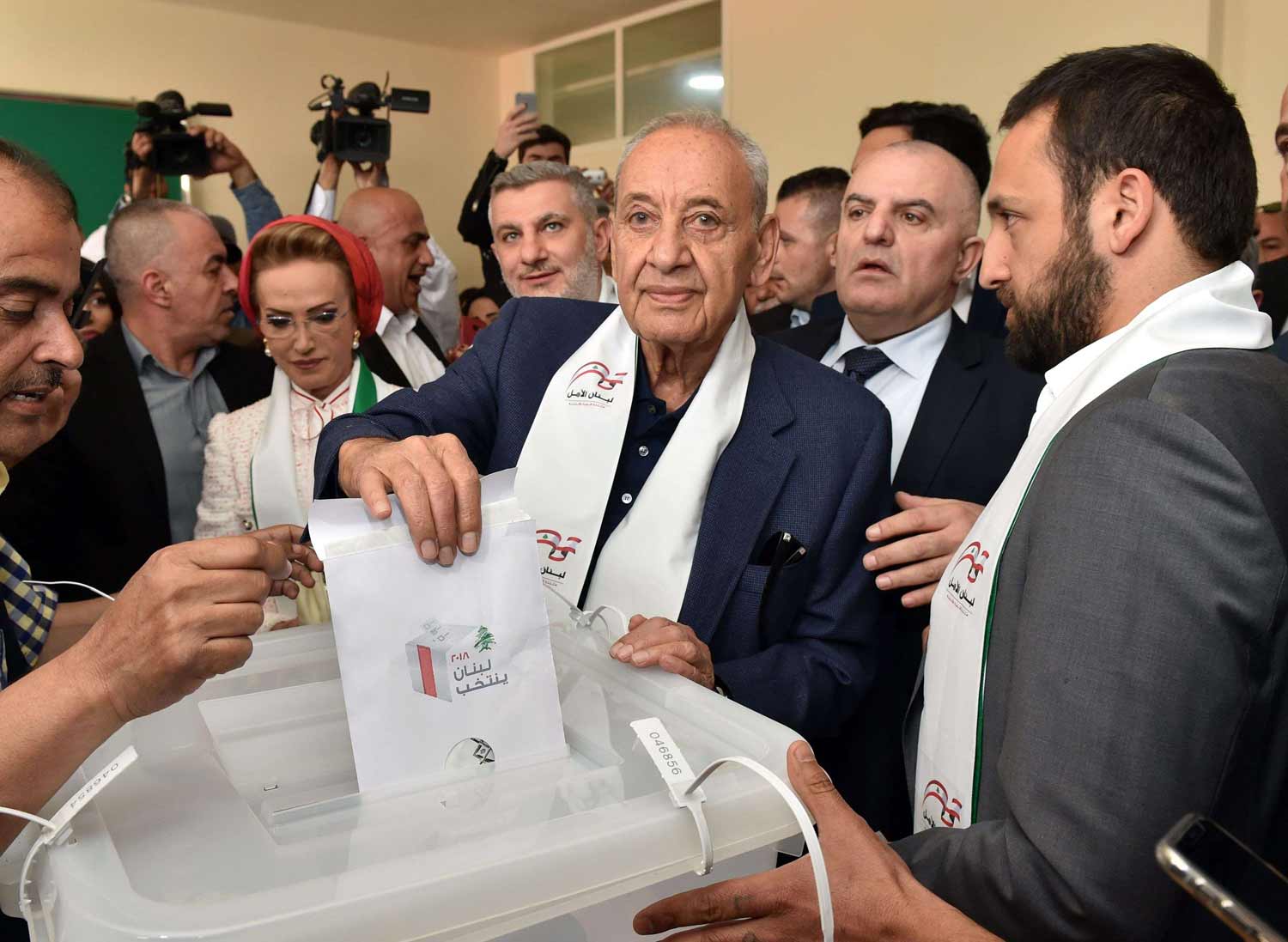 بري يتمتع بشعبية كبيرة في المناطق الشيعية