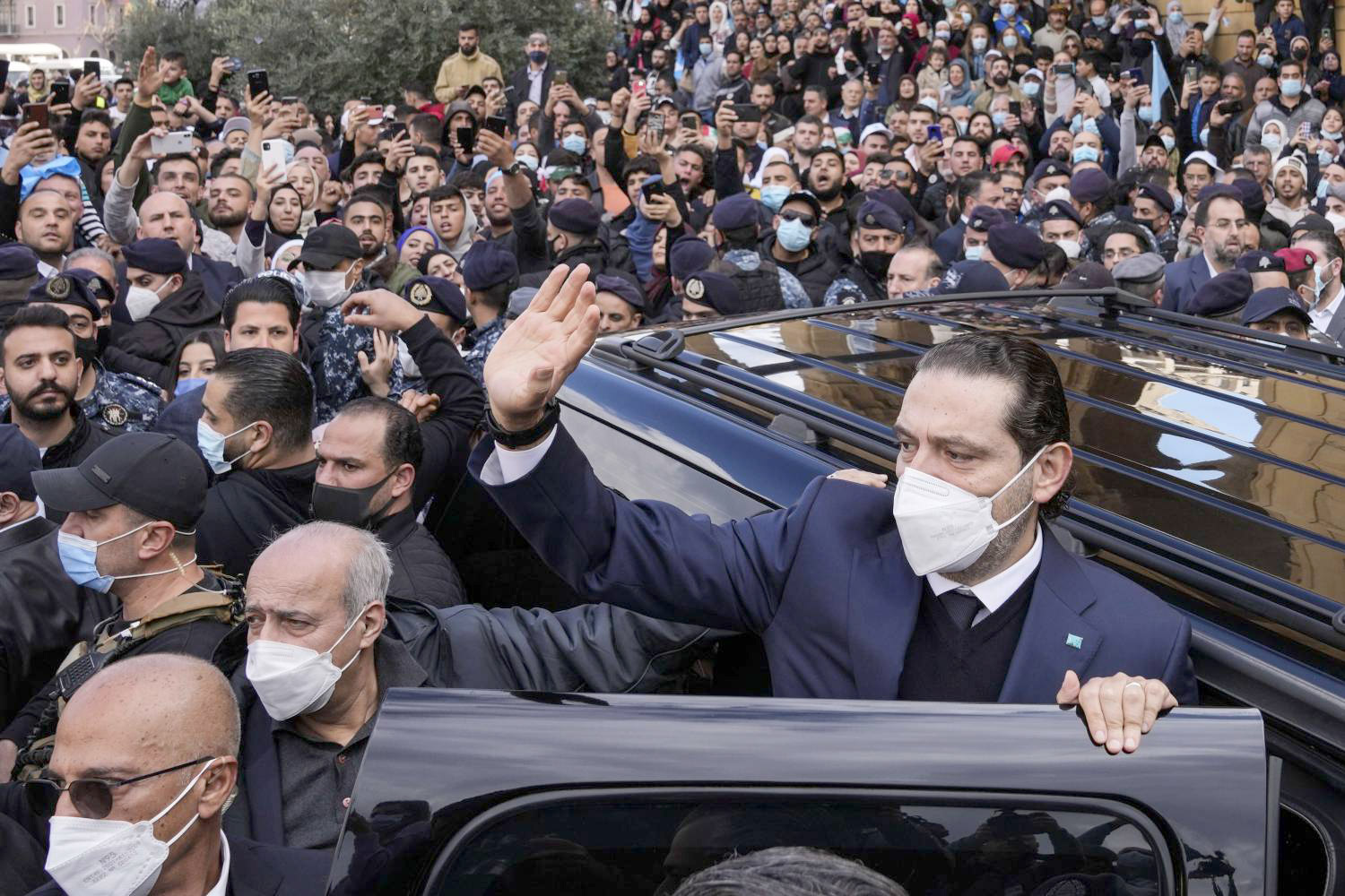 سعد الحريري زار ضريح والده