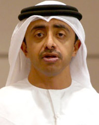عبد الله بن زايد آل نهيان: إذا كانت هناك دول لا تزال تدعم الإرهاب في المنطقة فإن هذا سيمثل مشكلة