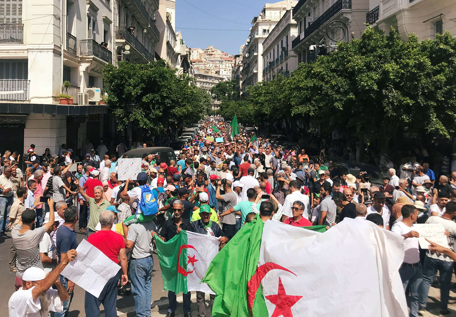 الوضع في الجزائر  في نفس المربع