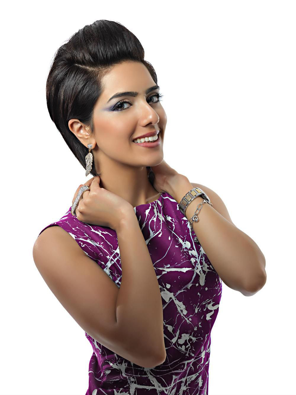 الفنانة الكويتية هيا عبدالسلام إلى جانب إخراجها مسلسل «أجندة»، شاركت في التمثيل أيضا، الأمر الذي يؤكد تعدد مواهبها