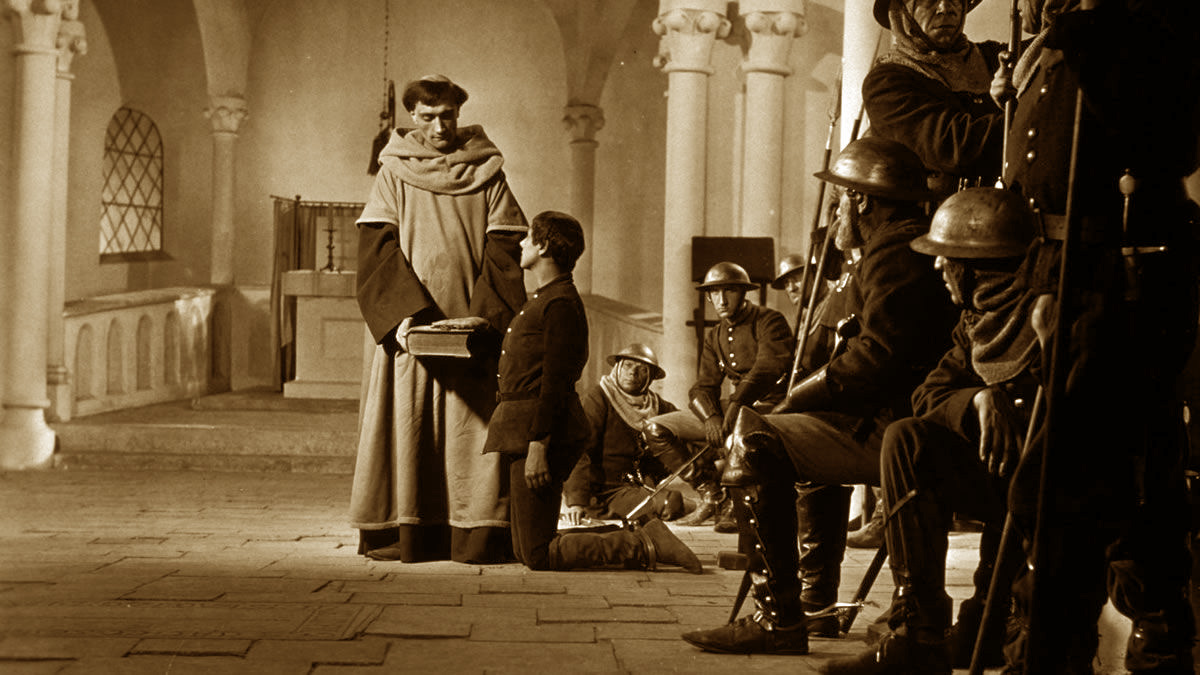  “مشاعر جان دارك” للمخرج الدنماركي كارل دريير فيلم صامت من عام 1928