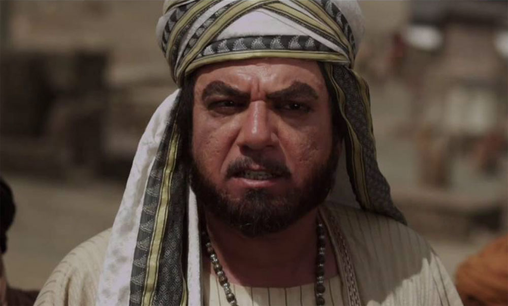 ثقافة الهداوي الواسعة تظهر جلية في شرحه سببَ اختياره لتقمص شخصية أبي سفيان والتي يقول عنها إنها شخصية مركّبة قائمة على الشك