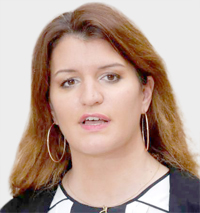 مارلين شيابا: القانون يضمن عدم تخصيص المال العام لأعداء الجمهورية