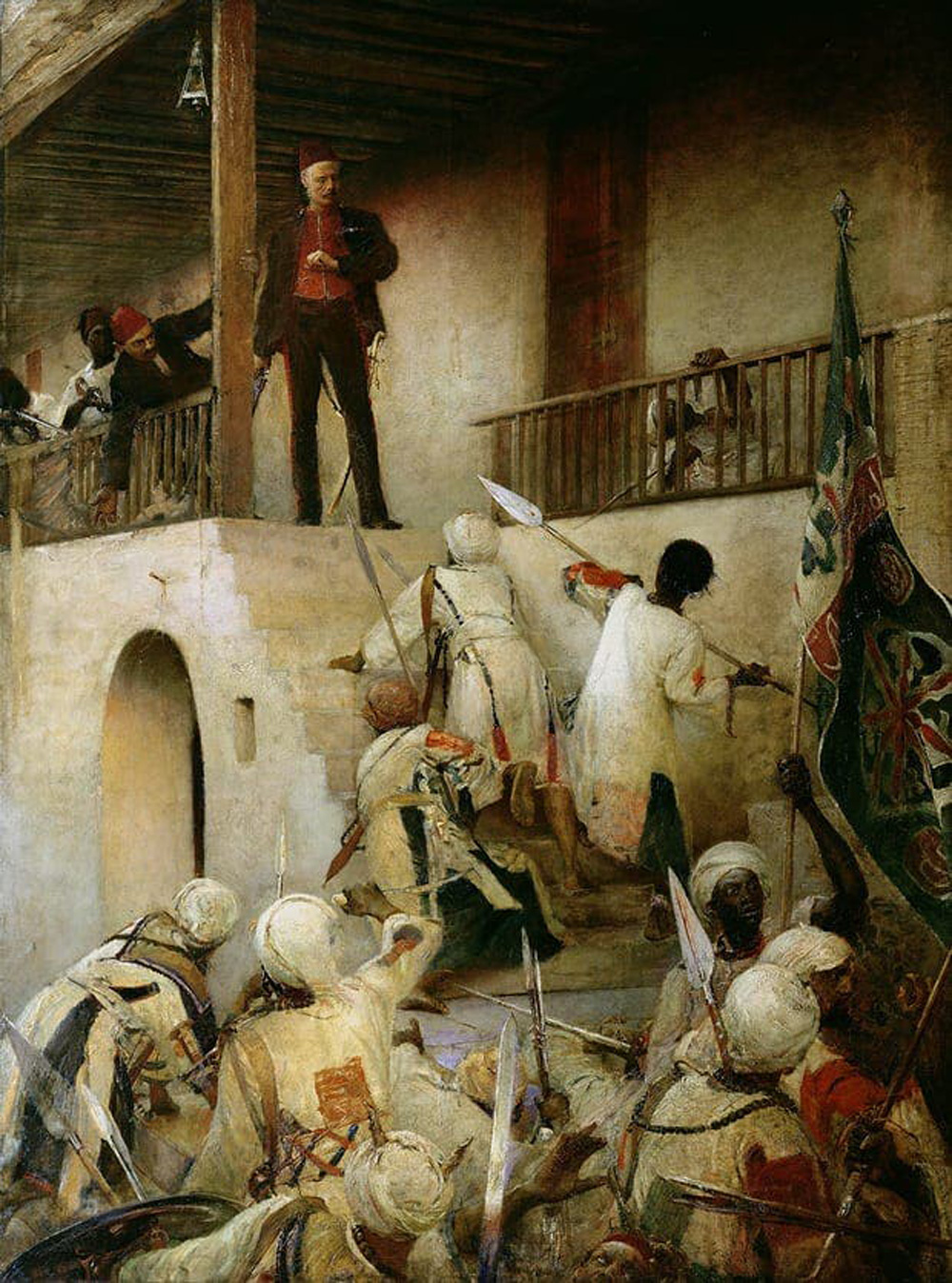 اللحظات الأخيرة للجنرال غوردون