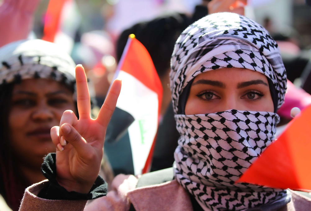 احتجاجات الشارع العراقي تتواصل