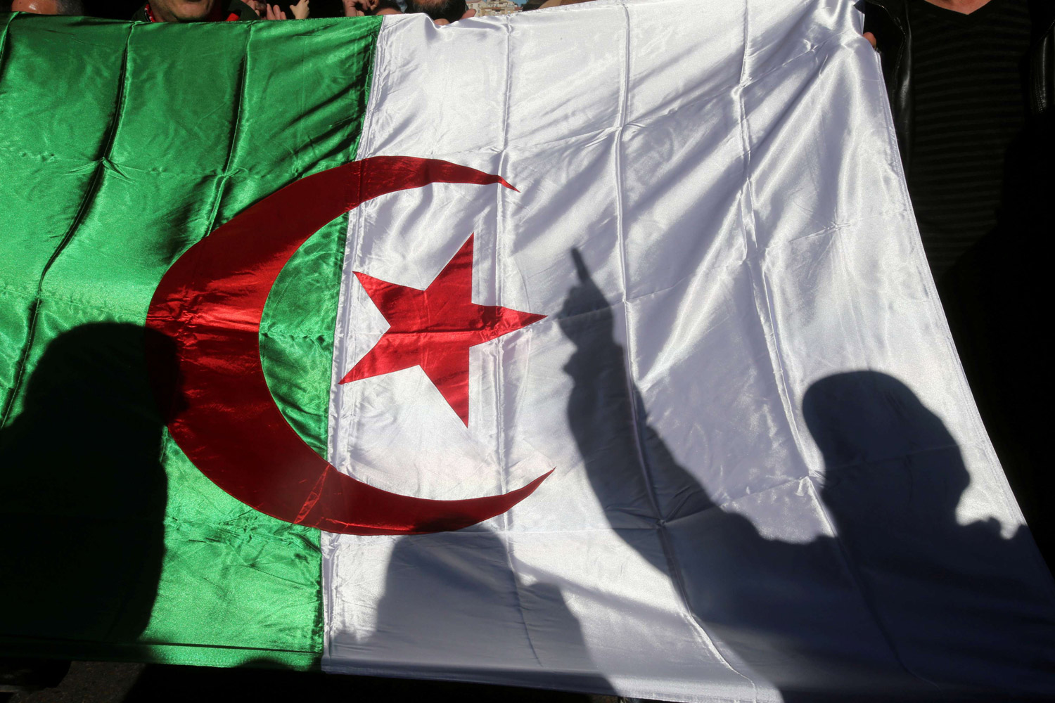العلم الجزائري يرمز لوحدة الشعب التي يجب أن تسمو على الخلافات والانقسامات 