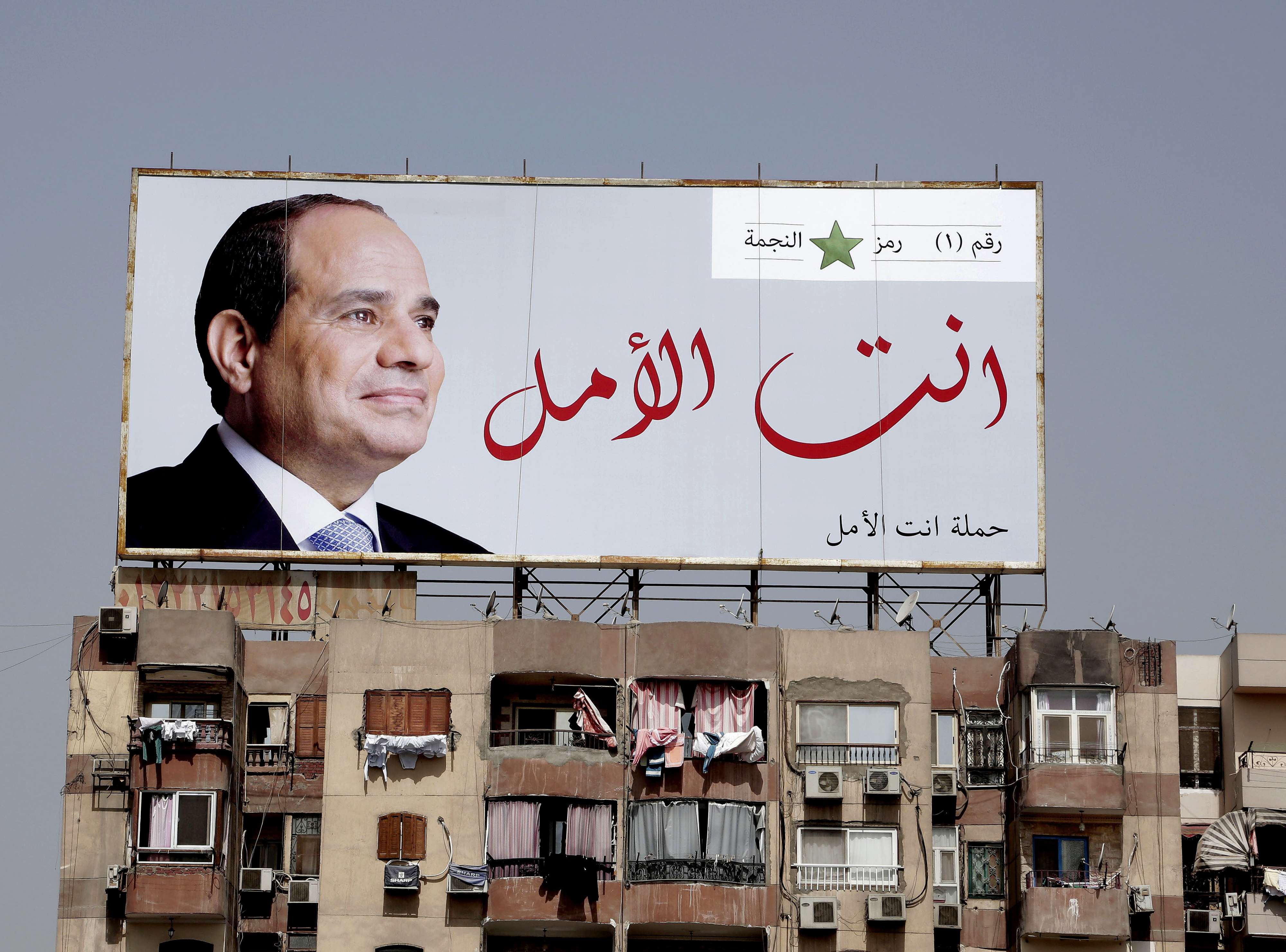 منافس وحيد أمام السيسي