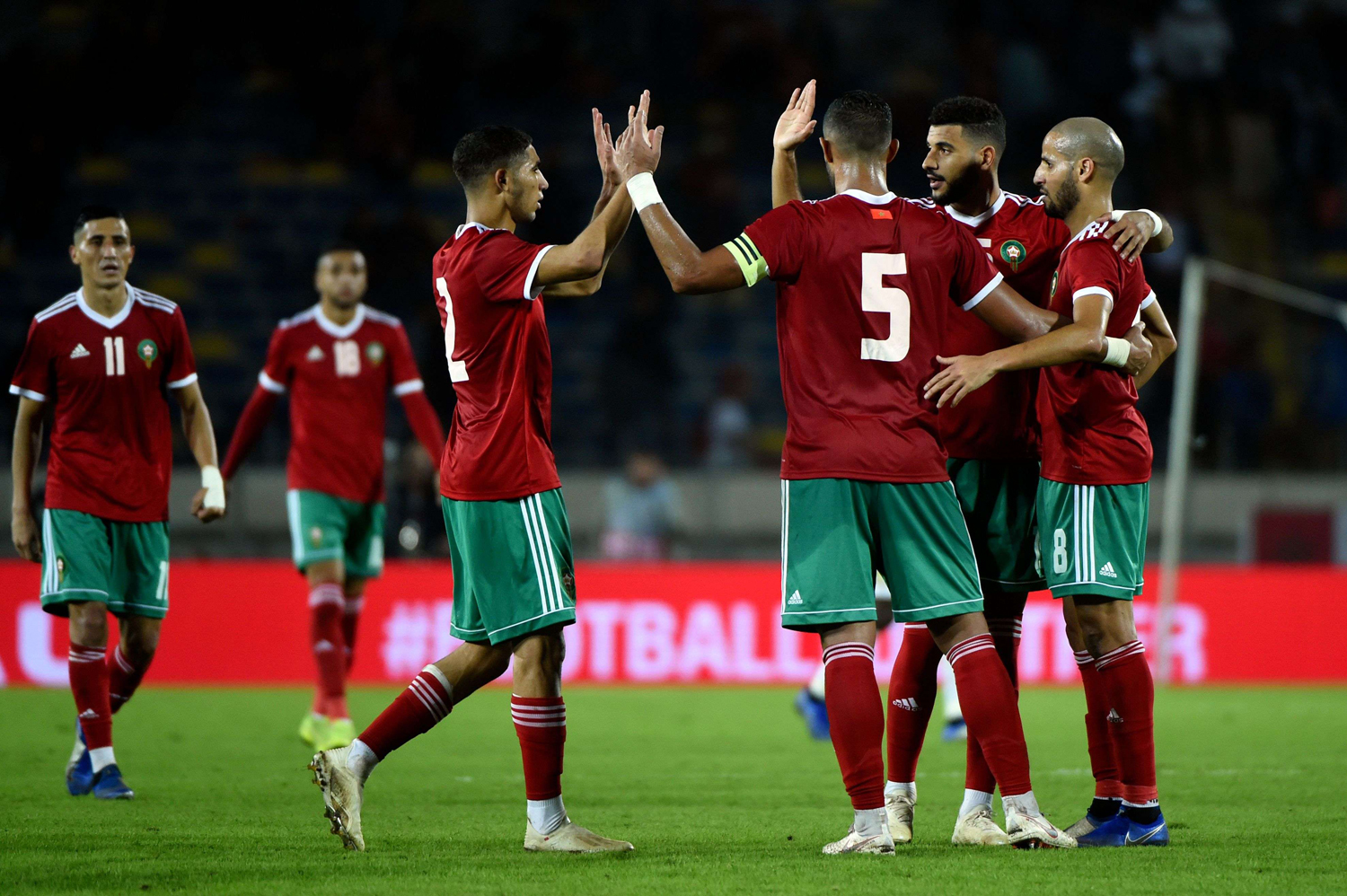 المنتخب المغربي في تطور مستمر