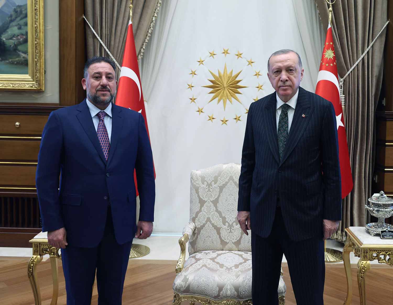 لقاء أردوغان والخنجر 