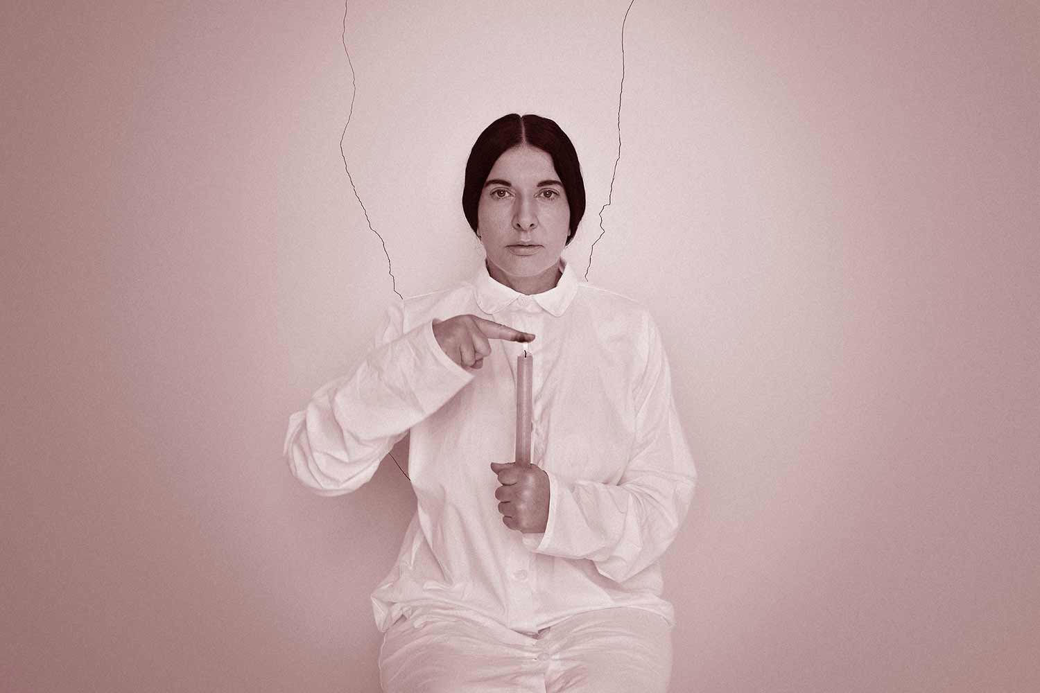 جسد الفنانة منصة لمعالجة البشر