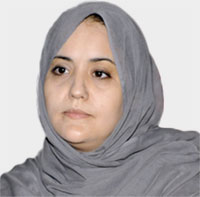 حسناء أبوزيد: الفترة المقبلة تحتاج إلى الكثير من العطاء داخل الحزب