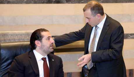 [ جبران باسيل صهر عون وبعد التسوية الرئاسية التي عقدت بينه وبين الحريري، أخذ يتصرّف وكأنه الحاكم الفعلي للبنان.