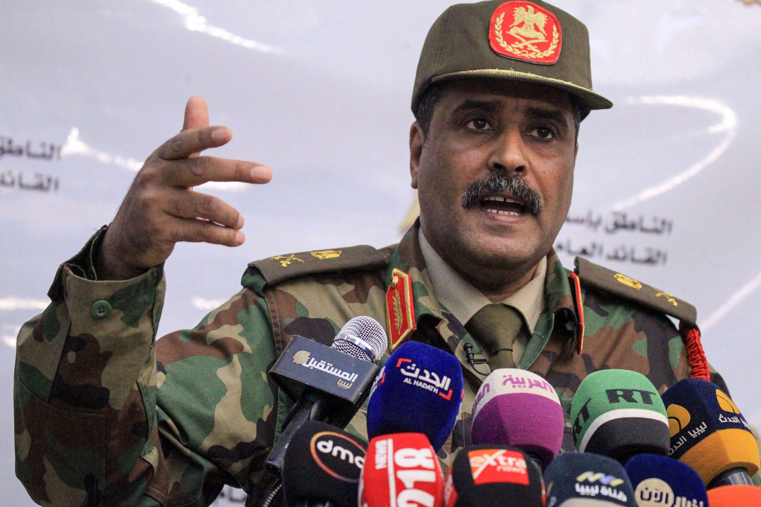 أحمد المسماري: للجيش الليبي أدلة على وجود ضباط أتراك يقودون الميليشيات المسلحة في محيط طرابلس