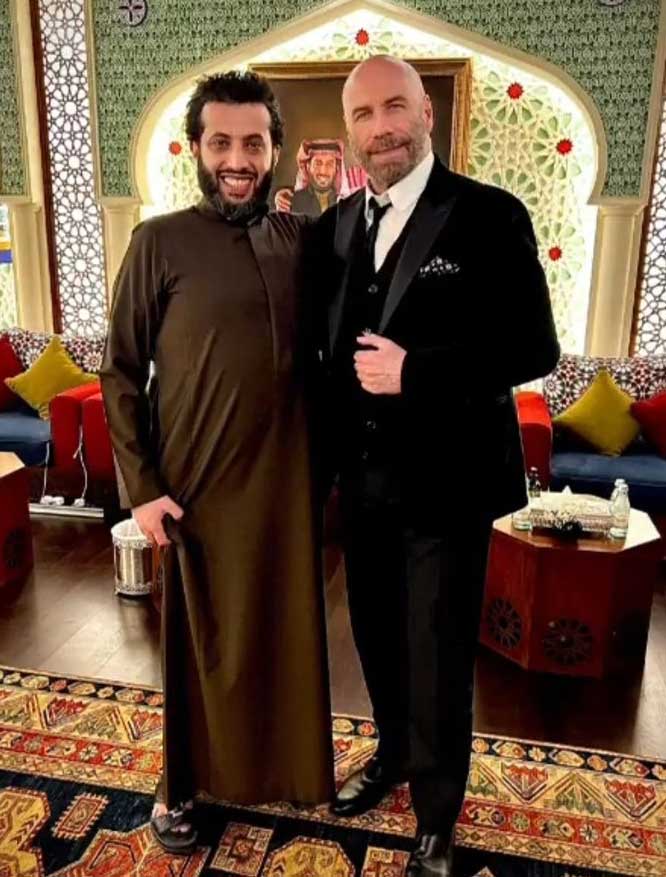 تغيير ثقافي كبير يتحقق تدريجيا عبر الترفيه (جون ترافولتا في المملكة قبل أيام)