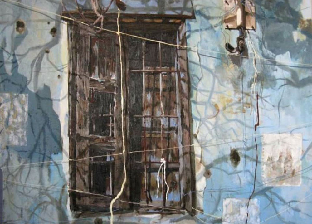 تراثية عارية من أدنى غنائية رخيصة (لوحة لريما صعب)