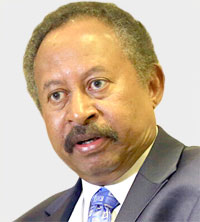 عبدالله حمدوك: قرار ترامب يؤهل السودان للإعفاء من الديون
