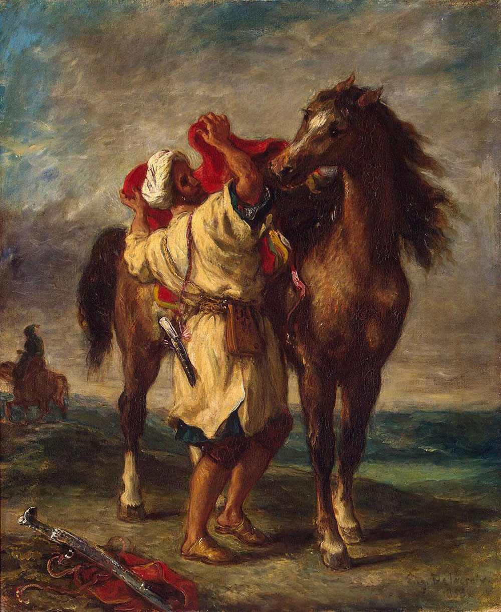 عين على التاريخ (لوحة للفنان أوجين دولاكروا)