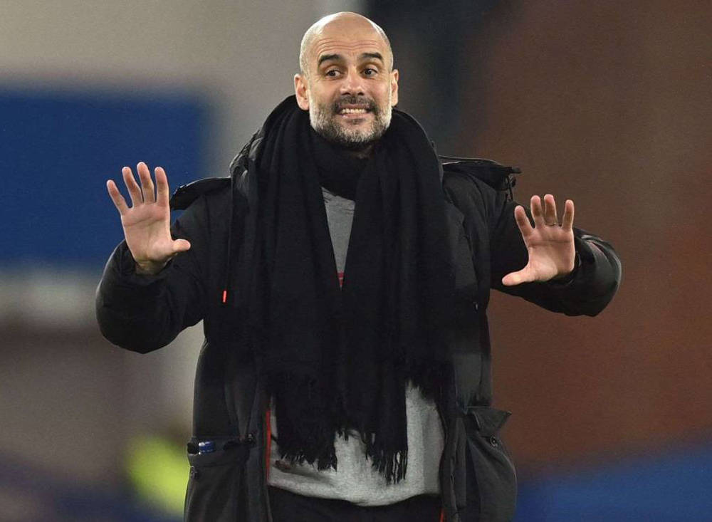 سيتي بقيادة غوارديولا بات أول فريق في دوري الكبار يخرج منتصرا من مبارياته العشر الأولى في الدوري بداية العام الجديد