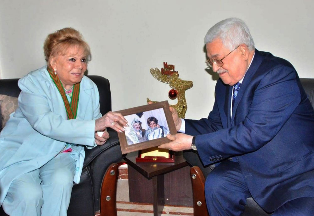 "وسام القدس" أفضل تكريم كانت تعتز به الراحلة