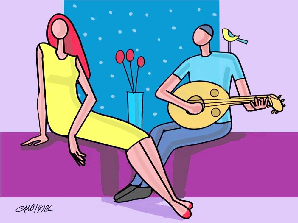 المرأة ملكة تتلاعب بالحياة