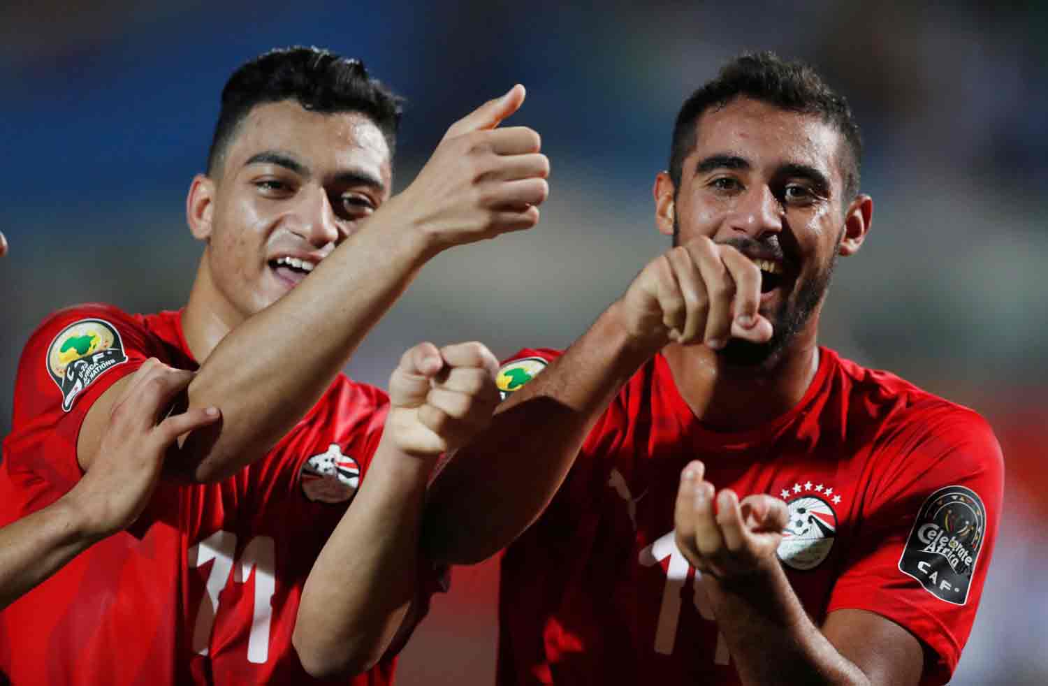 فرحة التأهل للفراعنة 