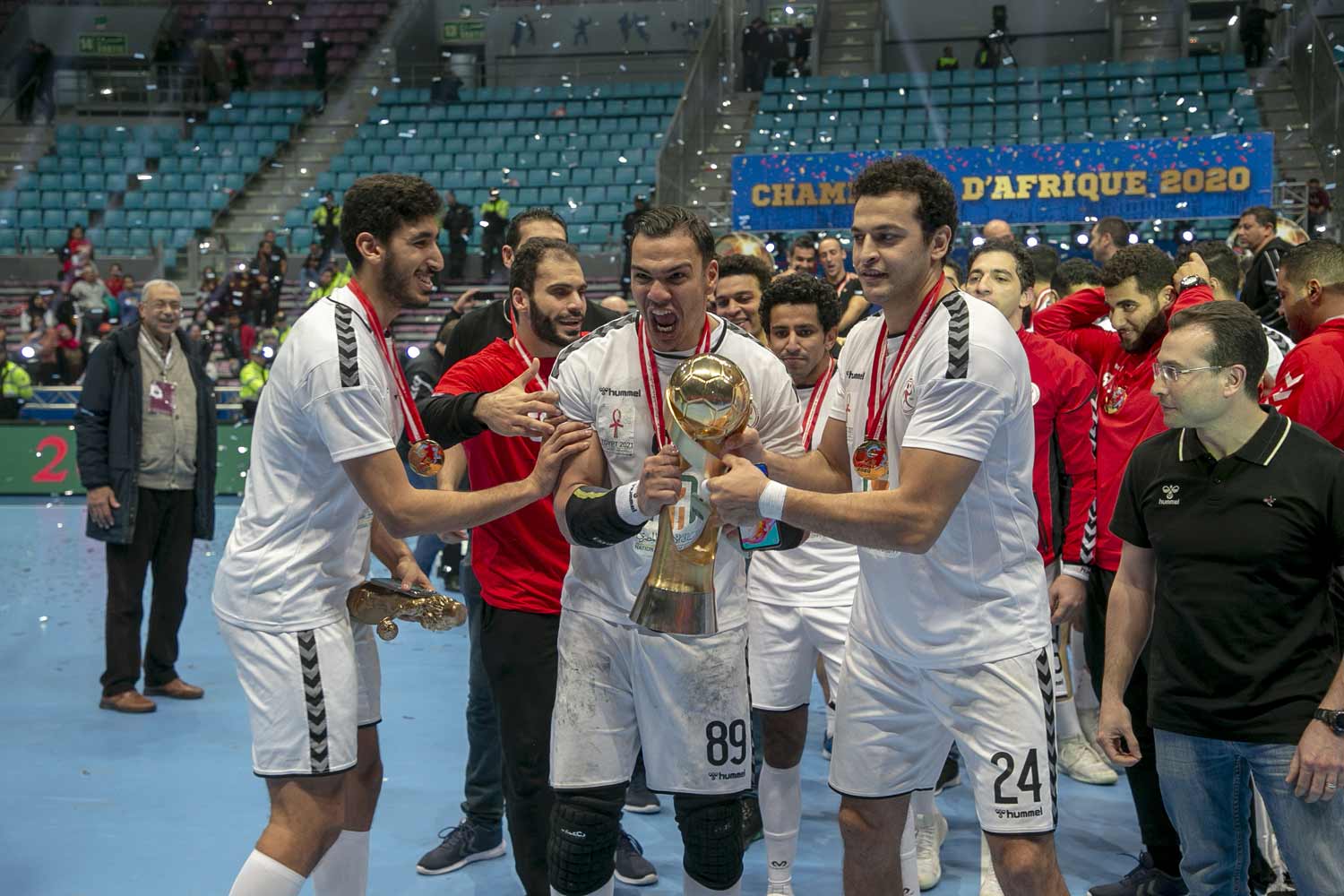المنتخب المصري سادس المتأهلين لمسابقة كرة اليد