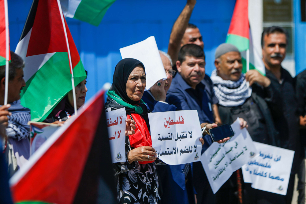تنفيذ مخطط الضم لن يمر دون رد