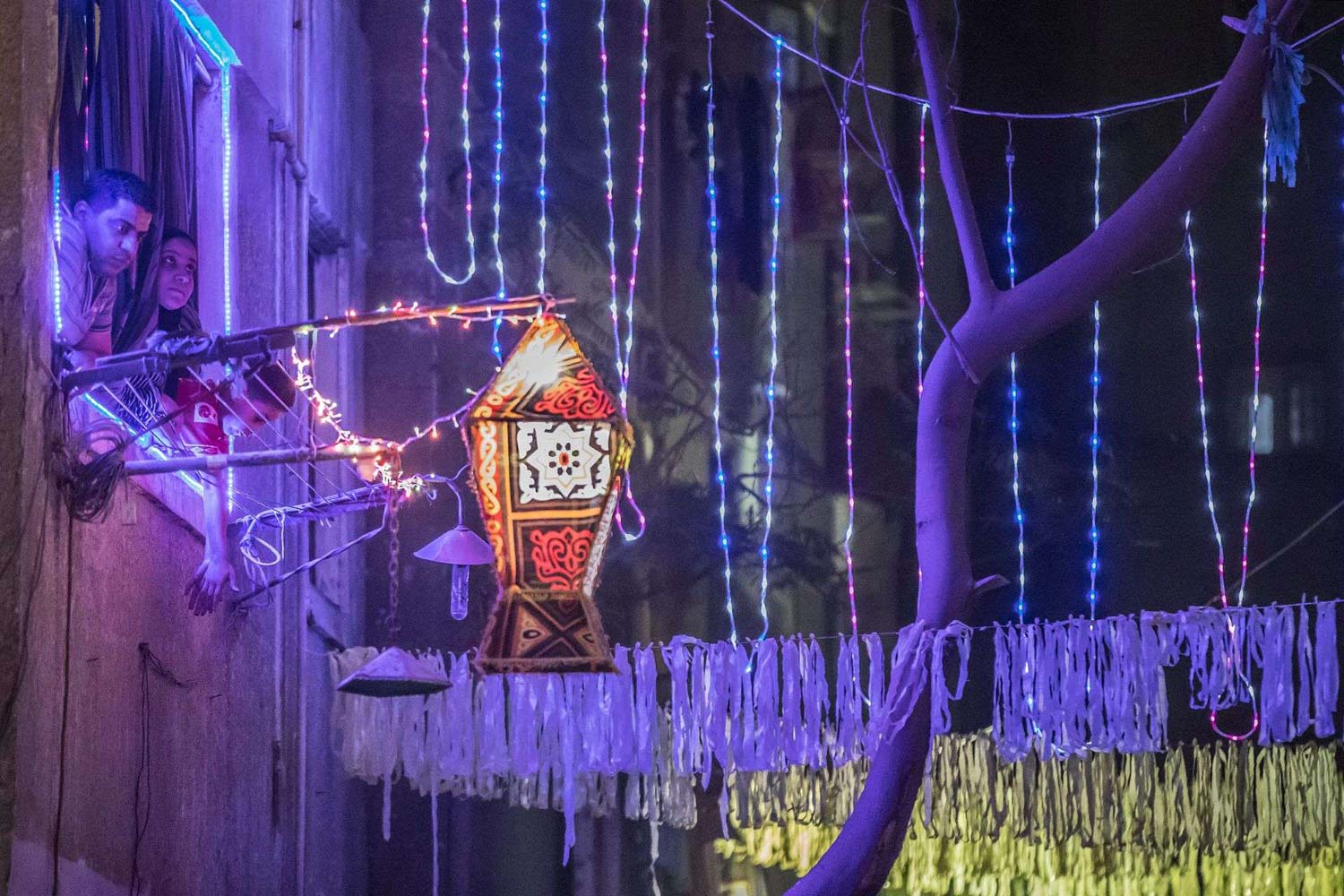 فانوس رمضان ارتبط بالمسحراتي