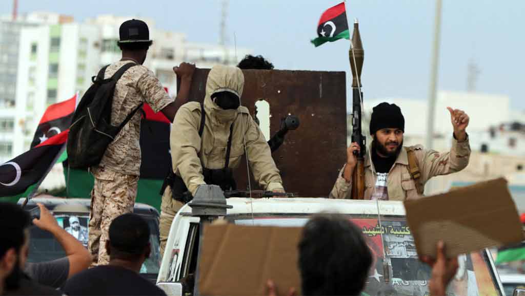 "قوة حماية طرابلس" تتكون من أربع ميليشيات كبرى مستهدفة تحالفت في محاولة للتصدي لإجراءات باشاغا، معلنة تمردها على المجلس الرئاسي حتى عودة أعضائه المستقيلين