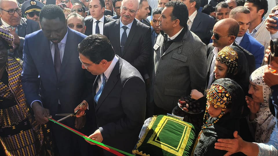 وزير الخارجية المغربي يدشن القنصلية الغامبية