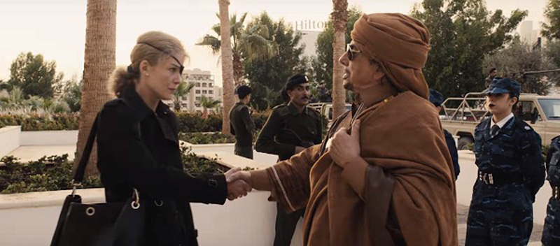 القذافي تعامل معها باستخفاف