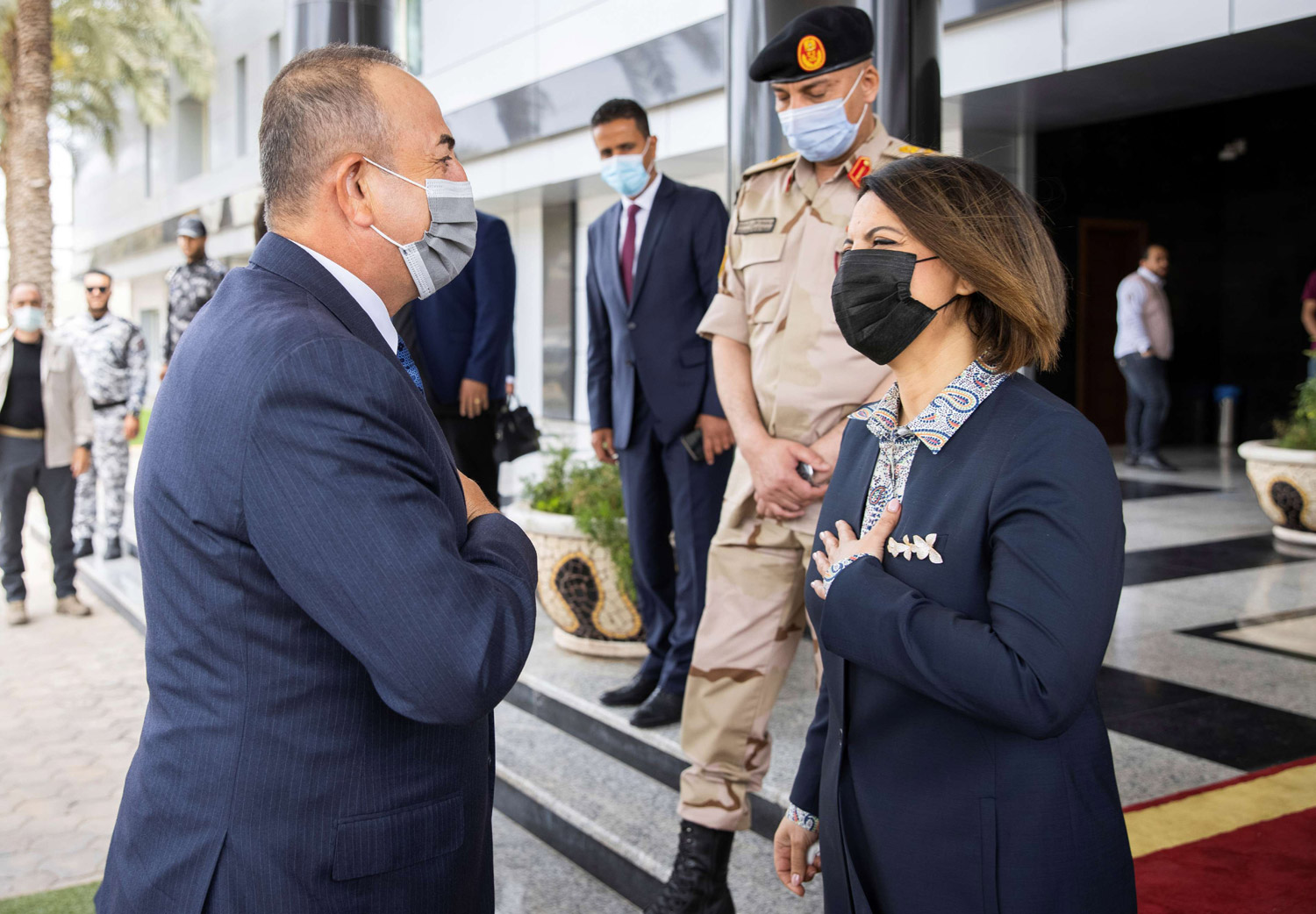 جاويش أوغلو: التعاون العسكري مع ليبيا تم بناء على طلب من الحكومة حينها