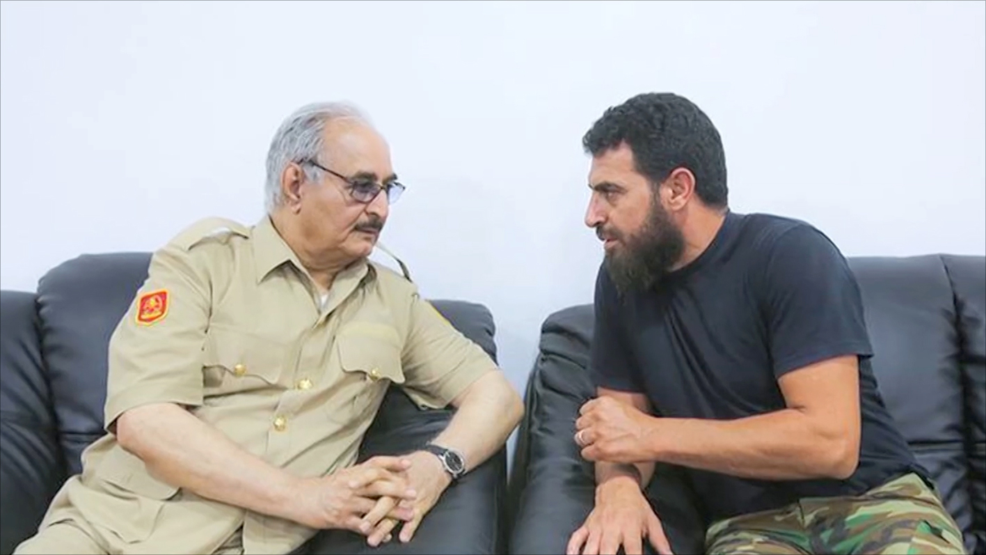 آمر الدوريات في كتيبة “الصاعقة”، التشكيل العسكري الأقوى في صفوف الجيش الليبي بقيادة المشير خليفة حفتر