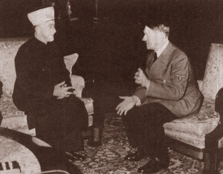 الشيخ أمين الحسيني كان طرفا في الاتصالات بين الإخوان وهتلر