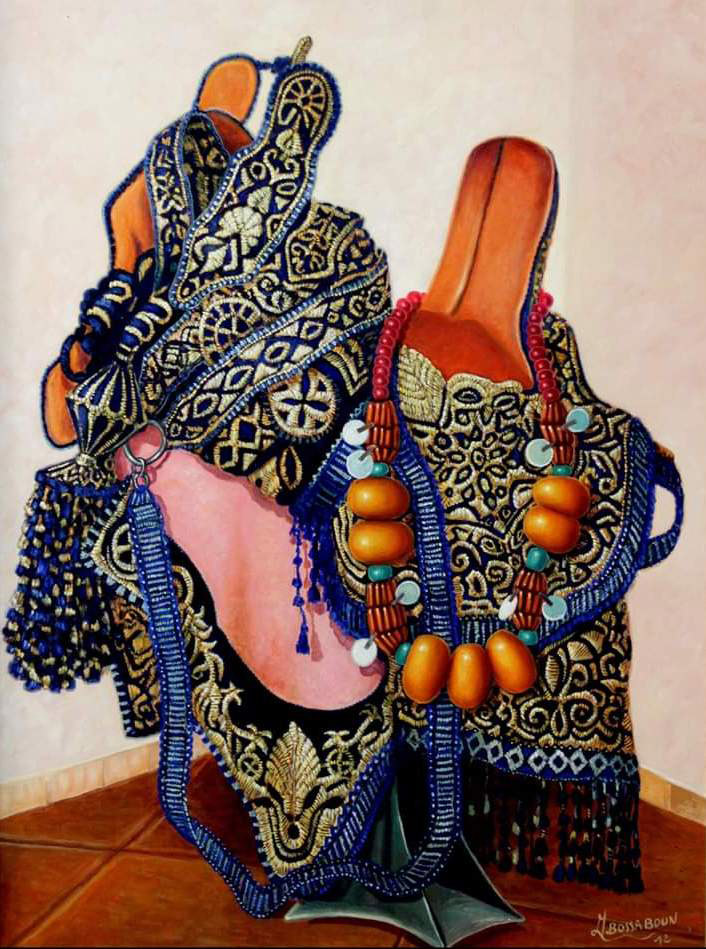زينة حصان الفروسية التقليدية