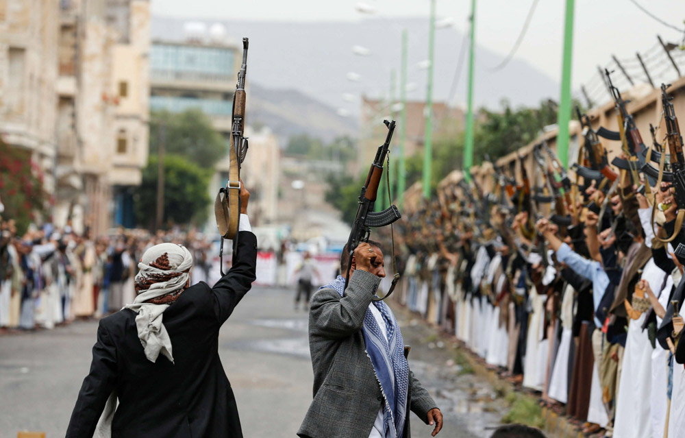 الحوثيون احتفلوا في الحادي والعشرين من سبتمبر الجاري بمرور ست سنوات على ما دأبوا على وصفه بـ"الثورة"