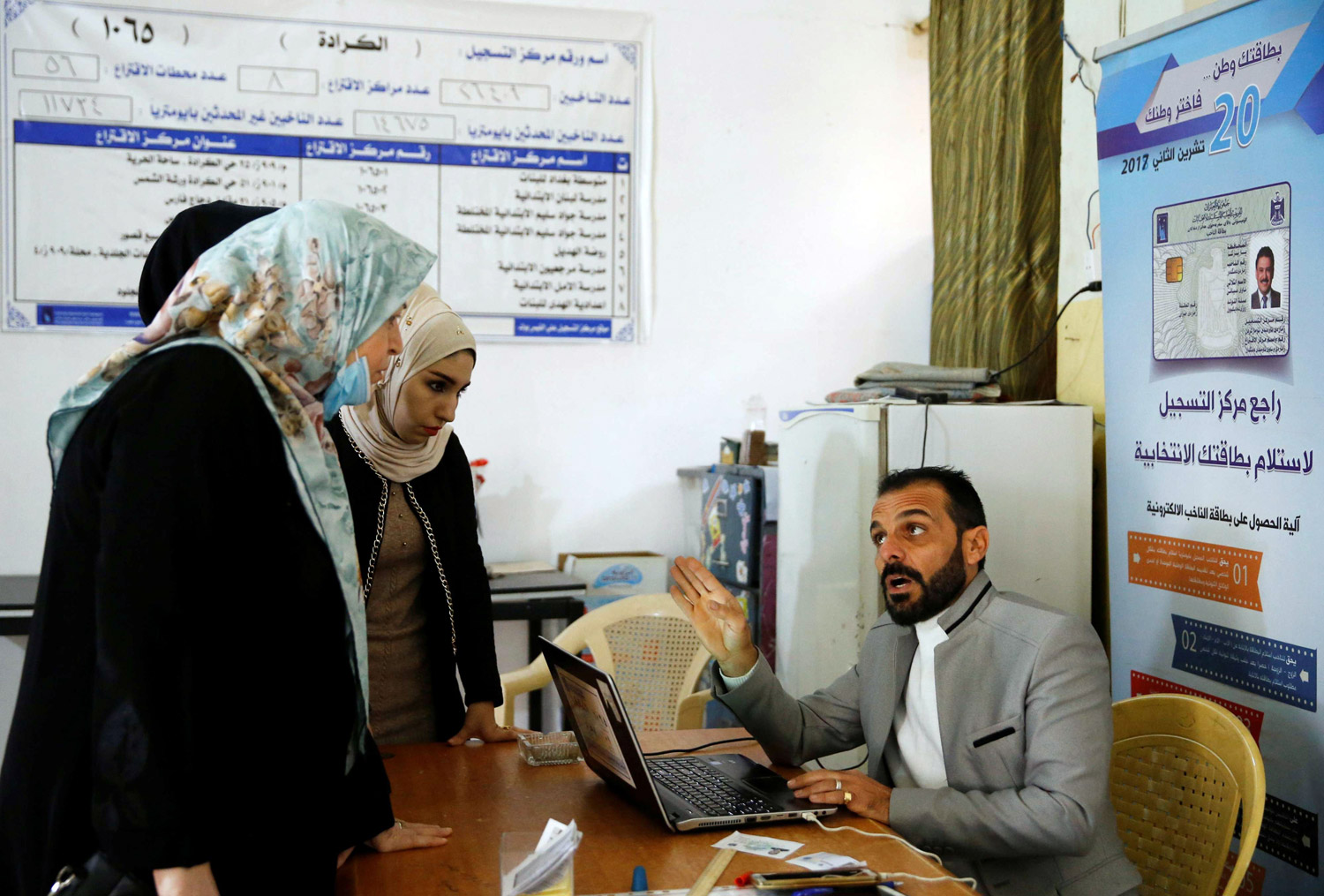 زيادة الإقبال على تحديث السجلات الانتخابية تشعر أحزاب الإسلام السياسي بالخطر