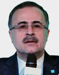 أمين الناصر: أرامكو تجري مباحثات مع شركة ريلاينس اندستريز وتتفقد فرص استثمار أخرى