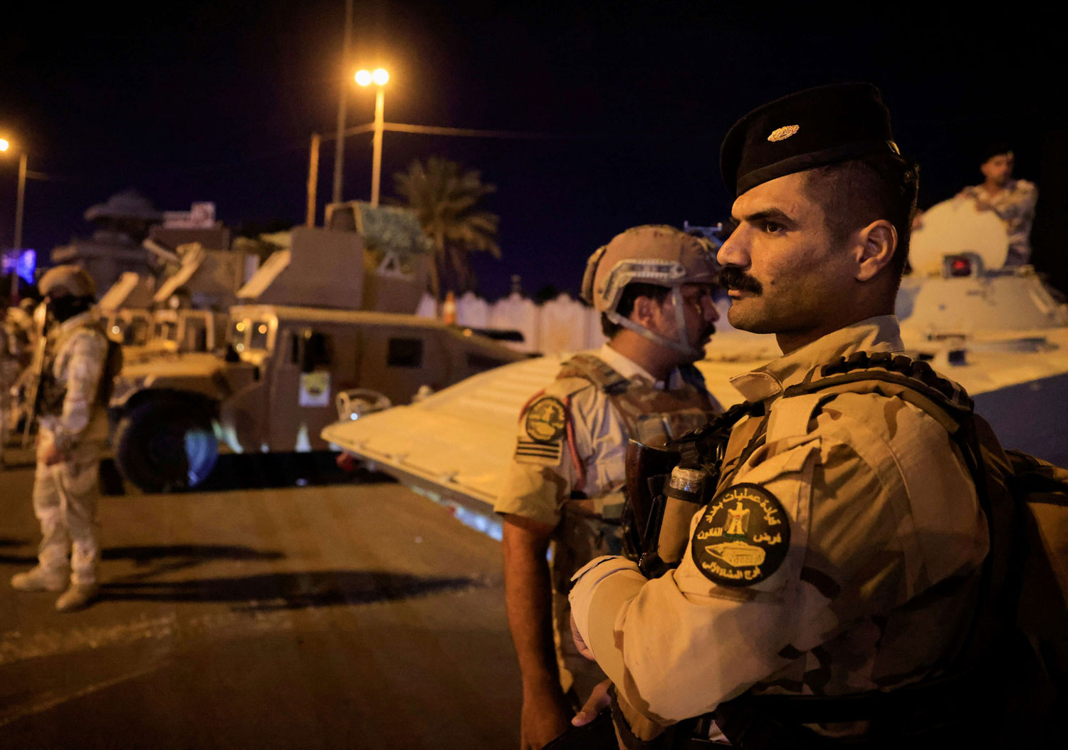 انتشار أمني كثيف في بغداد