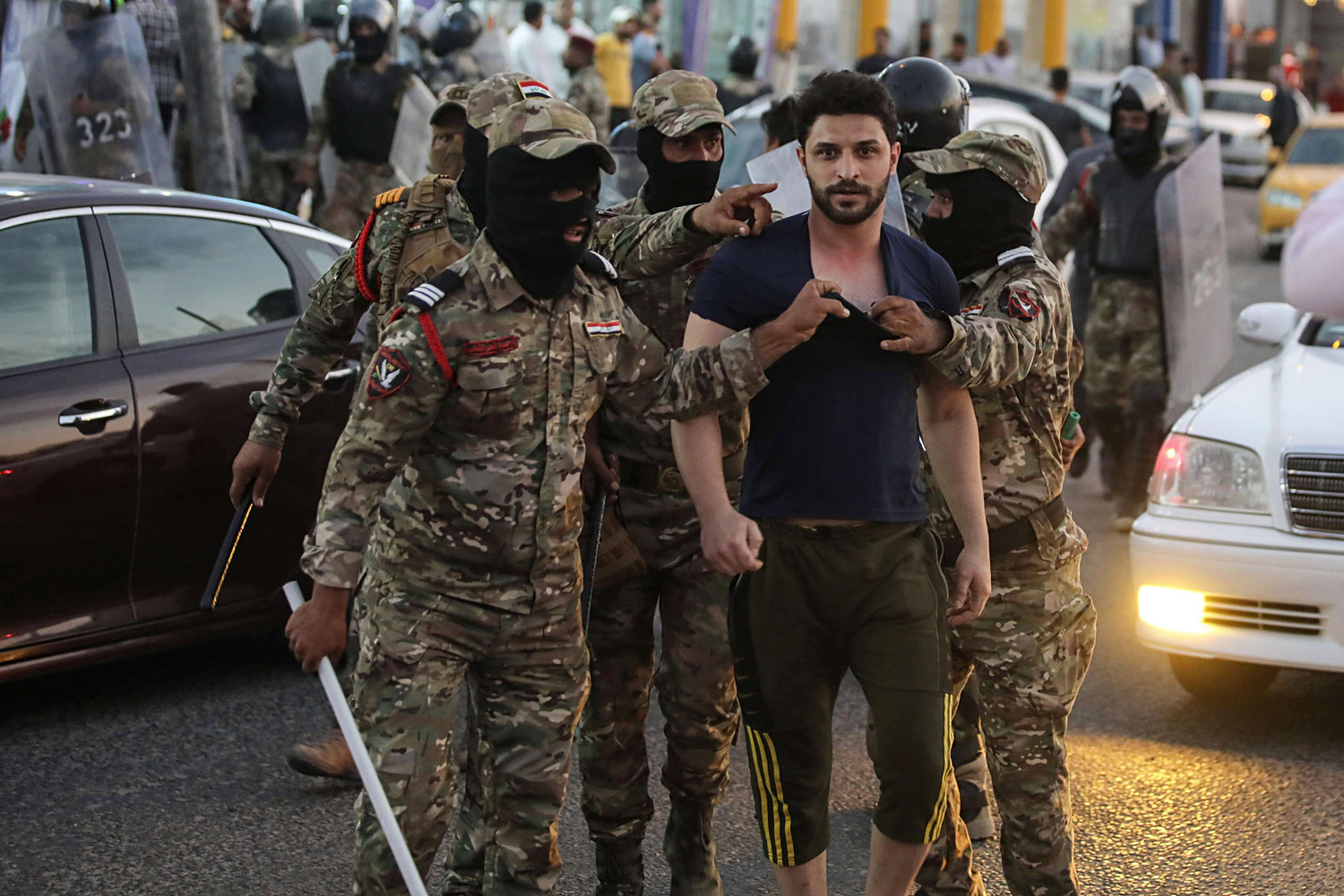 اعتقالات عديدة في صفوف المحتجين
